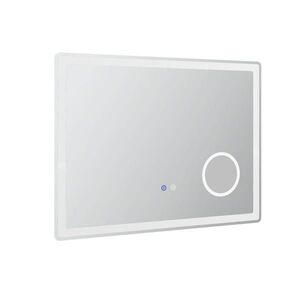Kleankin LED koupelnové zrcadlo, s 3x zvětšením, paměťovou funkcí, bez zamlžování obraz