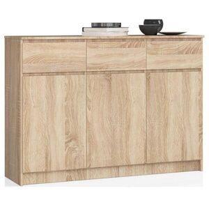 RAUMHIRSCH FURNITURE KOMODA dub Sonoma 99/138/40 obraz