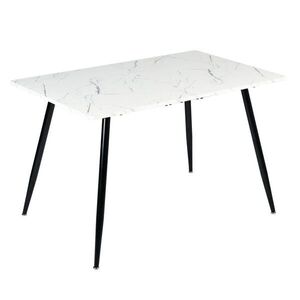 Urban Meuble JÍDELNÍ STŮL 120x80x75 cm obdélníkový bílý obraz