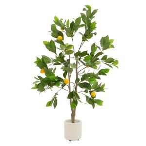 ML-DESIGN UMĚLÁ ROSTLINA citroník 130 cm z plastu obraz