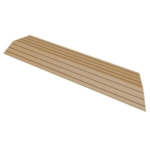 ML-DESIGN ZÁVĚROVÁ LIŠTA WPC pravý roh teak obraz