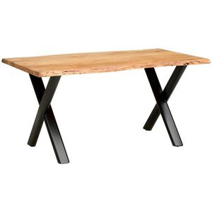 P & B JÍDELNÍ STŮL, akácie, přírodní barvy, 160/90/76 cm obraz