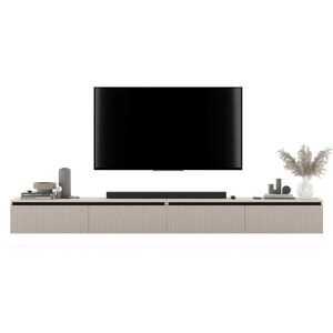 Meble Lindner TV-STOLEK sada 2 ks Selene matný kašmír 280 cm obraz