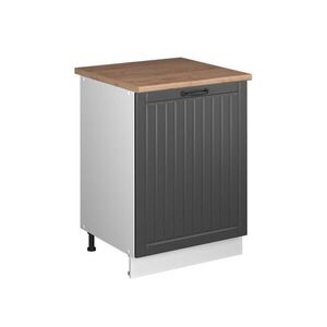 Vicco SKŘÍŇKA POD DŘEZ Fame-Line, Tmavě šedá/Bílá, 60 cm obraz
