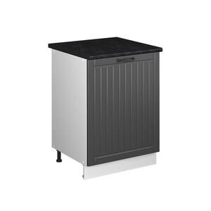Vicco SKŘÍŇKA POD DŘEZ Fame-Line, Tmavě šedá/Bílá, 60 cm obraz