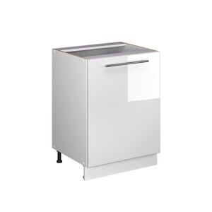 Vicco SPODNÍ SKŘÍŇKA KUCHYŇSKÉ LINKY Fame-Line, Bílá vysoký lesk/Bílá, 60 cm 1 dvířka bez pracovní desky obraz