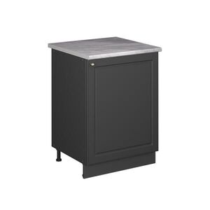 Vicco SKŘÍŇKA POD DŘEZ Fame-Line, Anthrazit-Gold Landhaus/Antracit, 60 cm obraz