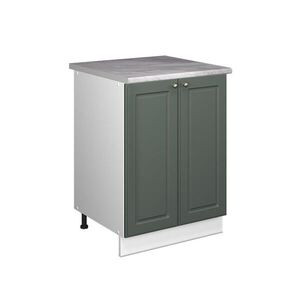 Vicco SKŘÍŇKA POD DŘEZ Fame-Line, Zelená zlatá země/Bílá, 60 cm obraz