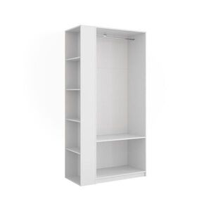 Vicco ŠATNÍ SKŘÍŇ Elmo, Bílá, 80 x 200 cm Sada 2 kusů obraz