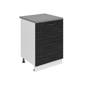 B BELINI GROUP KUCHYŇSKÁ SPODNÍ SKŘÍŇKA 60 cm SD, s pracovní deskou, s 1 dvířky, Královský eben obraz