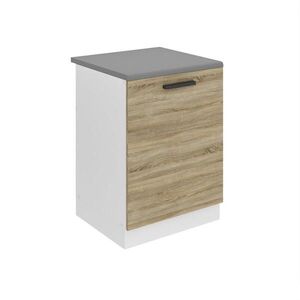 B BELINI GROUP SKŘÍŇKA POD DŘEZ 60 cm SDZ, s pracovní deskou, s 1 dvířky, Dub Sonoma obraz