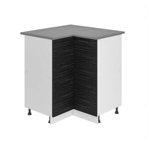 B BELINI GROUP KUCHYŇSKÁ SPODNÍ SKŘÍŇKA 90 cm SNP s pracovní deskou, s 1 dvířky, Královský eben obraz