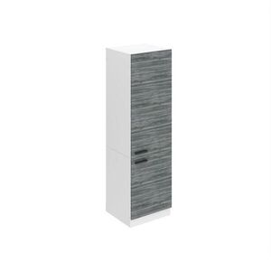 B BELINI GROUP VYSOKÁ SKŘÍŇ Kuchyně SSL 60x204 cm, se 2 dveřmi, Glamour dřevo obraz