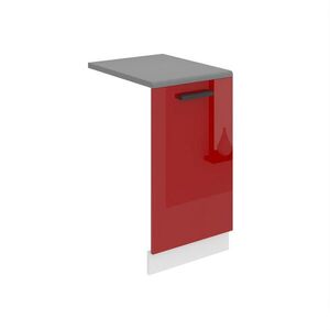 B BELINI GROUP KRYCÍ ČELO myčky PZ 45 cm, s úchytem, Červená lesklá obraz