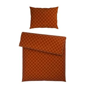 Ambia Home POVLEČENÍ satén oranžová 140/200 cm obraz