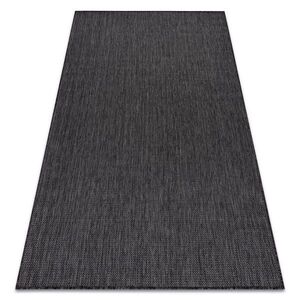 rugsX KOBEREC SISAL SION A5165A Melanž ploché tkaní černý 280/370 cm obraz