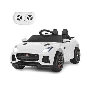 COSTWAY DĚTSKÉ AUTO Jaguar 12V elektrické bílé obraz