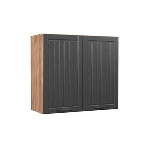 Vicco VĚŠÁK NA STĚNU Fame-Line, Tmavě šedá/Zlatý mocný dub, 80 cm obraz