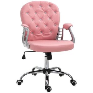 SHOPENTRA OTOČNÉ židle, růžové, PU, čalouněné, ergonomické obraz