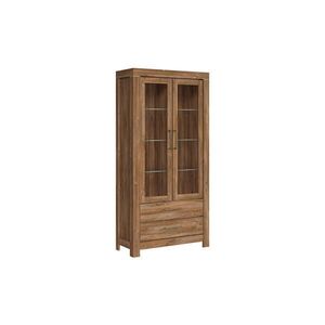 Welnova VITRÍNA, barvy dubu, 98/201/42 cm obraz