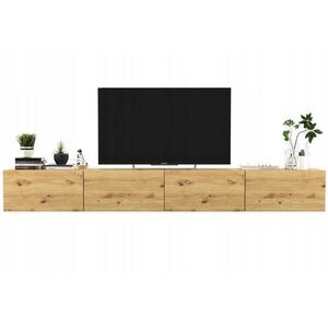 Meble Lindner SADA 2 TV stolků Enjoy Dub Artisan 240 cm obraz