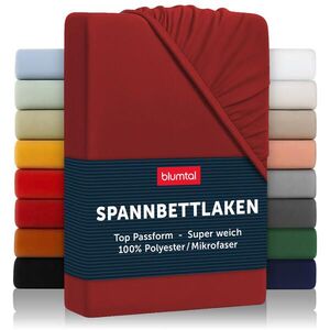 Blumtal NAPÍNACÍ prostěradlo z mikrovlákna, 160/200/30 cm, Vínová obraz