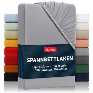 Blumtal NAPÍNACÍ prostěradlo z mikrovlákna, 150/200/30 cm, Šedá obraz