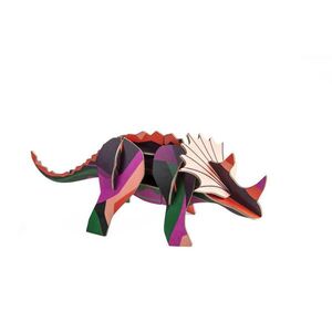 Studio Roof PAPÍROVÁ DEKORACE TRICERATOPS, 7/9 CM obraz