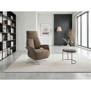 Sit & More RELAXAČNÍ KŘESLO, textil, hnědá obraz