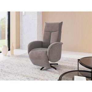 Sit & More RELAXAČNÍ KŘESLO, textil, šedohnědá obraz