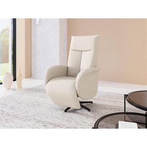Sit & More RELAXAČNÍ KŘESLO, textil, krémová obraz