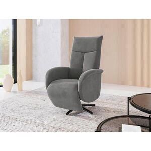 Sit & More RELAXAČNÍ KŘESLO, textil, šedá obraz