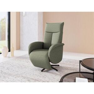 Sit & More RELAXAČNÍ KŘESLO, textil, olivově zelená obraz