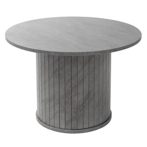 ML-DESIGN KONZOLOVÝ STOLEK kulatý Ø60 x 40 cm v betonovém vzhledu, šedý obraz