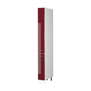 Vicco LÉKÁRNIČKOVÁ SKŘÍŇKA Fame-Line, Bordó červená vysoký lesk/Bílá, 20 cm obraz