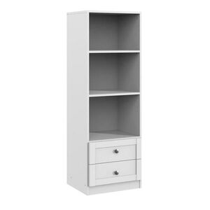luma-home REGÁL se zásuvkami, Š46/V135/H40 cm, ladící k dětskému pokoji ve venkovském stylu, bílý (22800-22804) / 22800-04 obraz