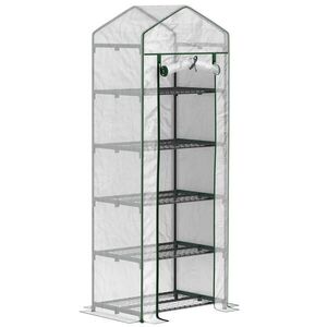 Outsunny SKLENÍK, 69L x 49B x 193H cm obraz
