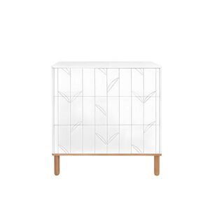 RAUMHIRSCH FURNITURE DĚTSKÁ KOMODA Toteme – rustikální elegance a funkčnost, bílá obraz