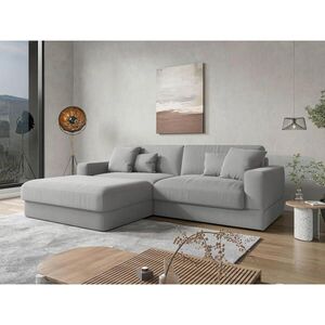 Sit & More ROHOVÁ SEDAČKA, textil, šedá obraz