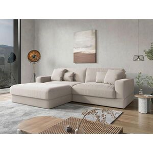 Sit & More ROHOVÁ SEDAČKA, textil, šedobéžová obraz