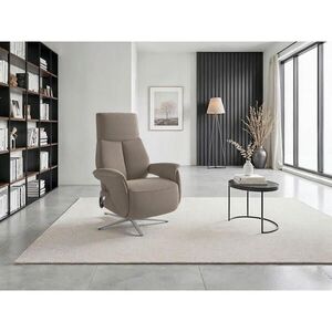 Sit & More RELAXAČNÍ KŘESLO, textil, šedohnědá obraz
