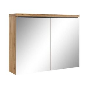 Badplaats ZRCADLOVÁ SKŘÍŇKA Paso dub - 80 x 20 x 60 cm obraz