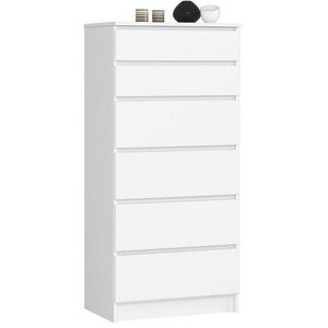 RAUMHIRSCH FURNITURE KOMODA bílá 130/60/40 obraz