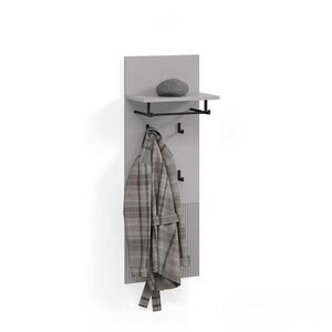 Livinity® NÁSTĚNNÝ VĚŠÁK Aterno Šedá 43 x 120 cm obraz