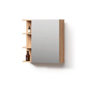 Livinity® ZRCADLOVÁ SKŘÍŇKA Fucino Zlatý mocný dub 62 x 64 cm obraz