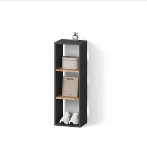 Livinity® ODKLÁDACÍ POLICE Ortello Antracit/zlatý dub 30 x 90.5 cm obraz