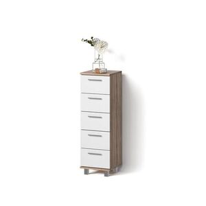 Livinity® SKŘÍŇKA DO KOUPELNY Eisak Sonoma 30 x 95 cm obraz