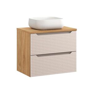 Petits-meubles UMYVADLO 70cm Mallory Béžová a dřevo obraz