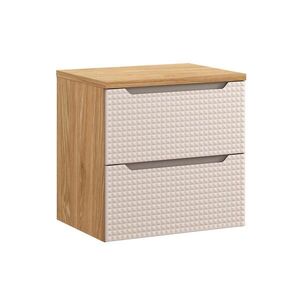 Petits-meubles SKŘÍŇKA POD UMYVADLO 60cm Mallory Béžová a dřevo obraz