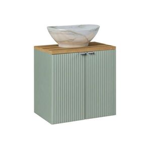 Petits-meubles UMYVADLO 60cm Jade Zelená a dřevo obraz